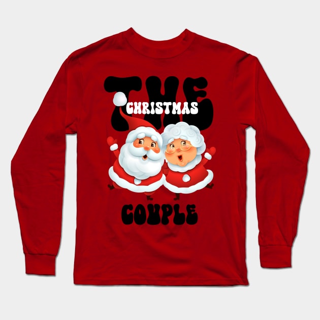 The Christmas Couples Long Sleeve T-Shirt by NICHE&NICHE